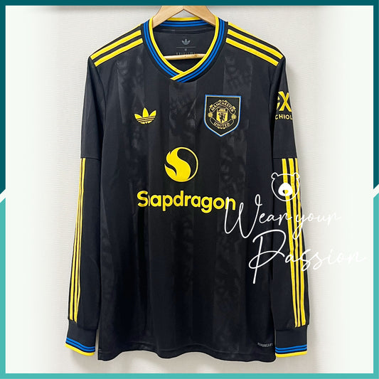 2025-26 曼聯第二作客作客長袖球衣