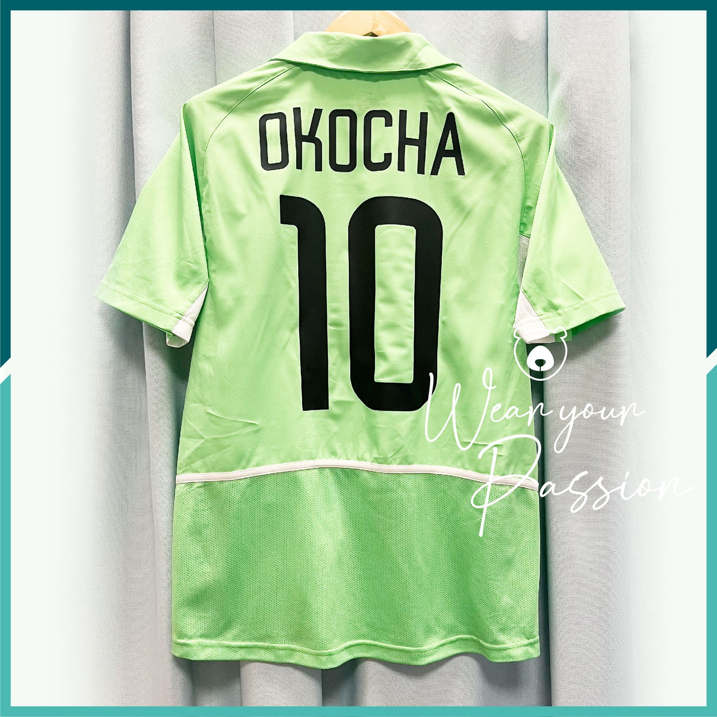 (Nameset Included) 2002-03 Nigeria Home Jersey