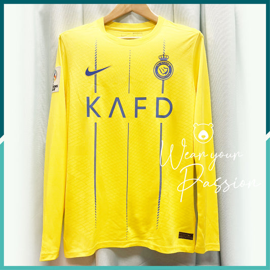 [連熨字、臂章] 2023-24 艾納斯主場長袖球衣（亞洲聯賽冠軍盃版本）