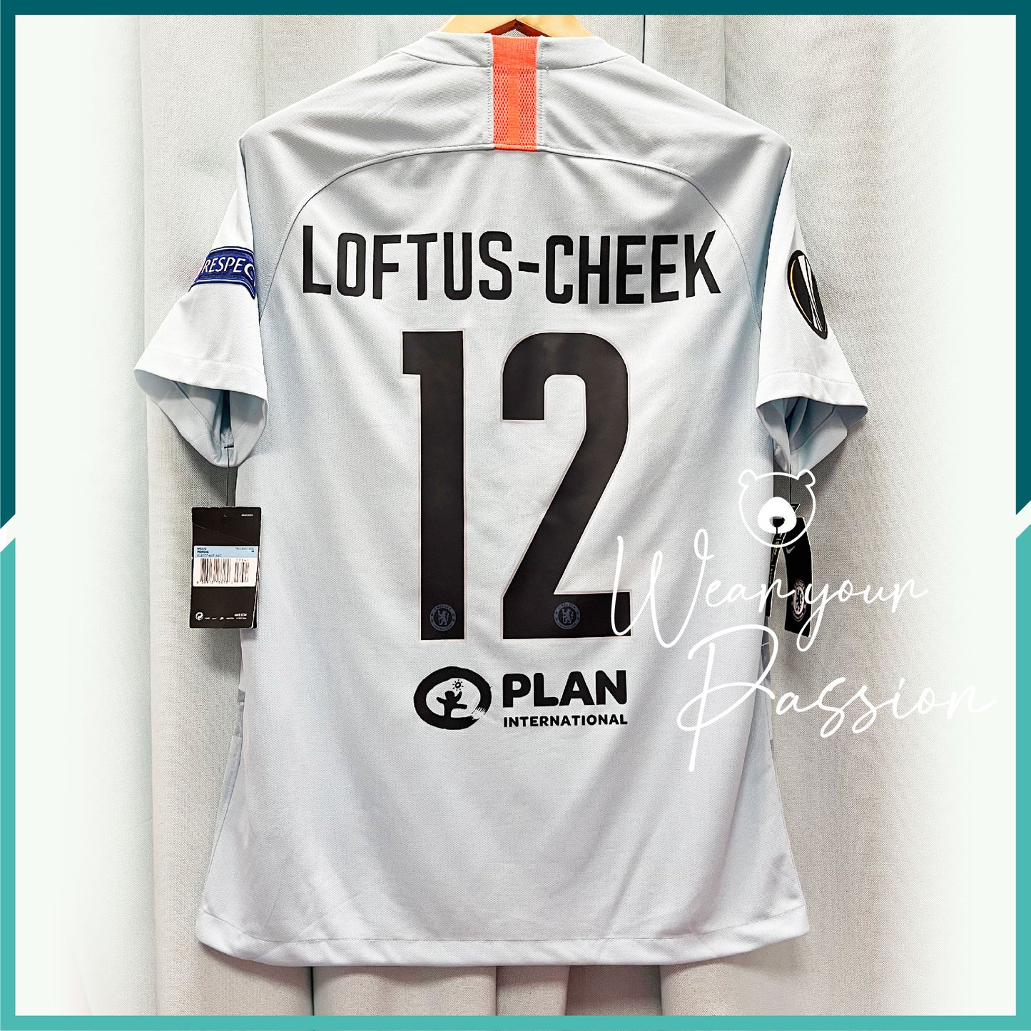 (Nameset & Patches Included) 2018-19 Chelsea 3rd Away Jersey