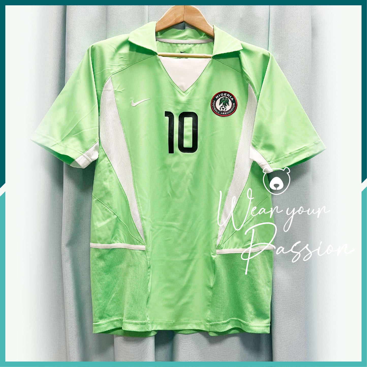 (Nameset Included) 2002-03 Nigeria Home Jersey