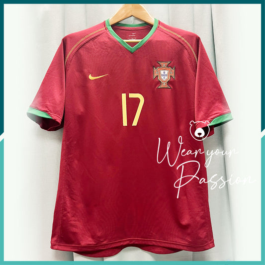 [連熨字] 2006-07 葡萄牙主場球衣