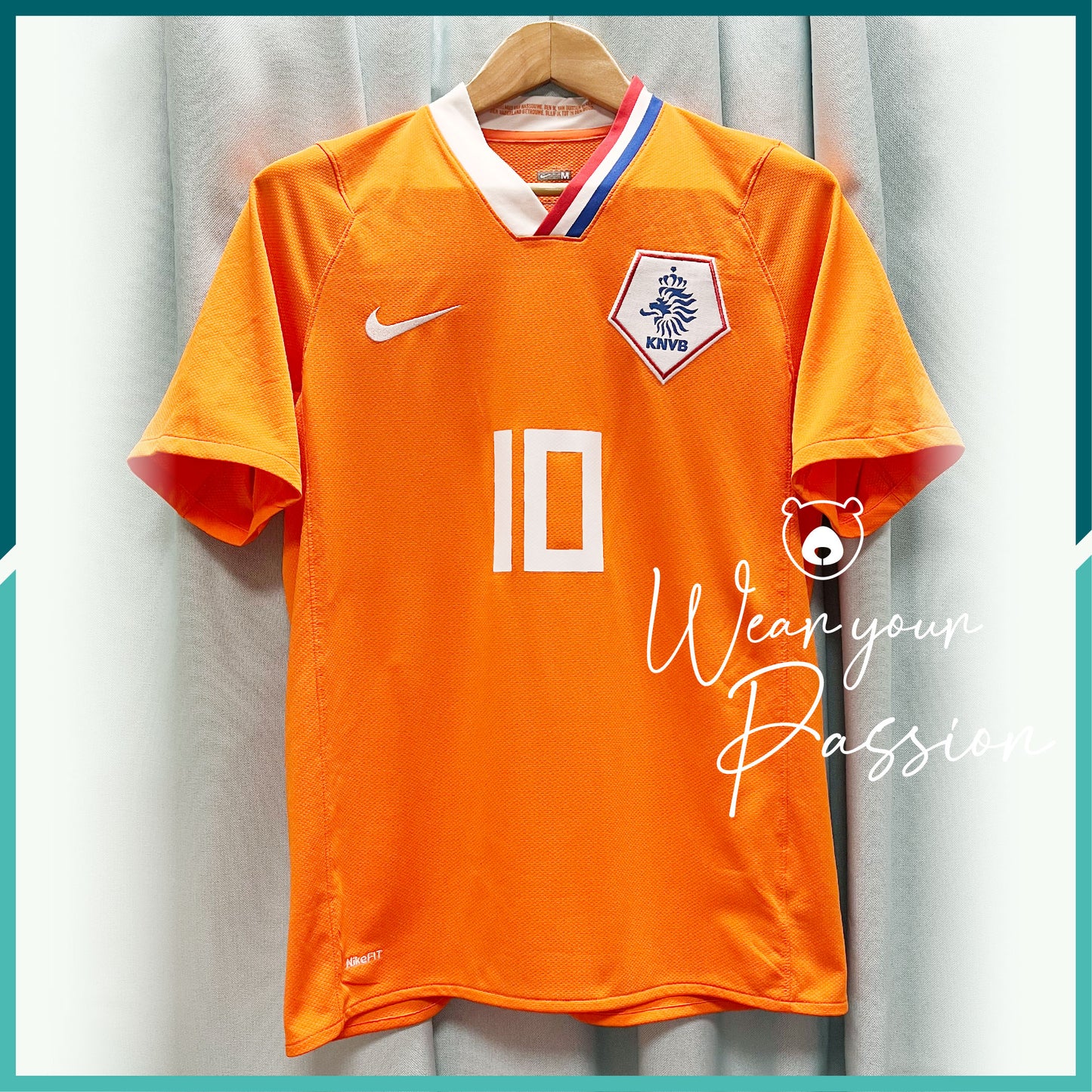 [連熨字] 2008-09 荷蘭主場球衣