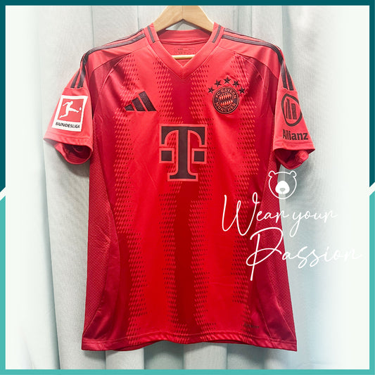 [Nameset & Patches Included] 2024-25 Bayern Munich Home Jersey