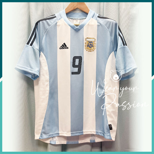 [Nameset Included] 2002-03 Argentina Home Jersey
