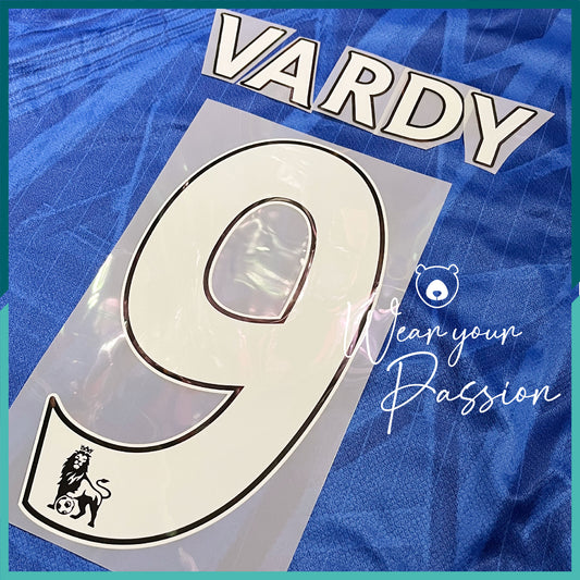 2015-17 Premier League Nameset #9 VARDY