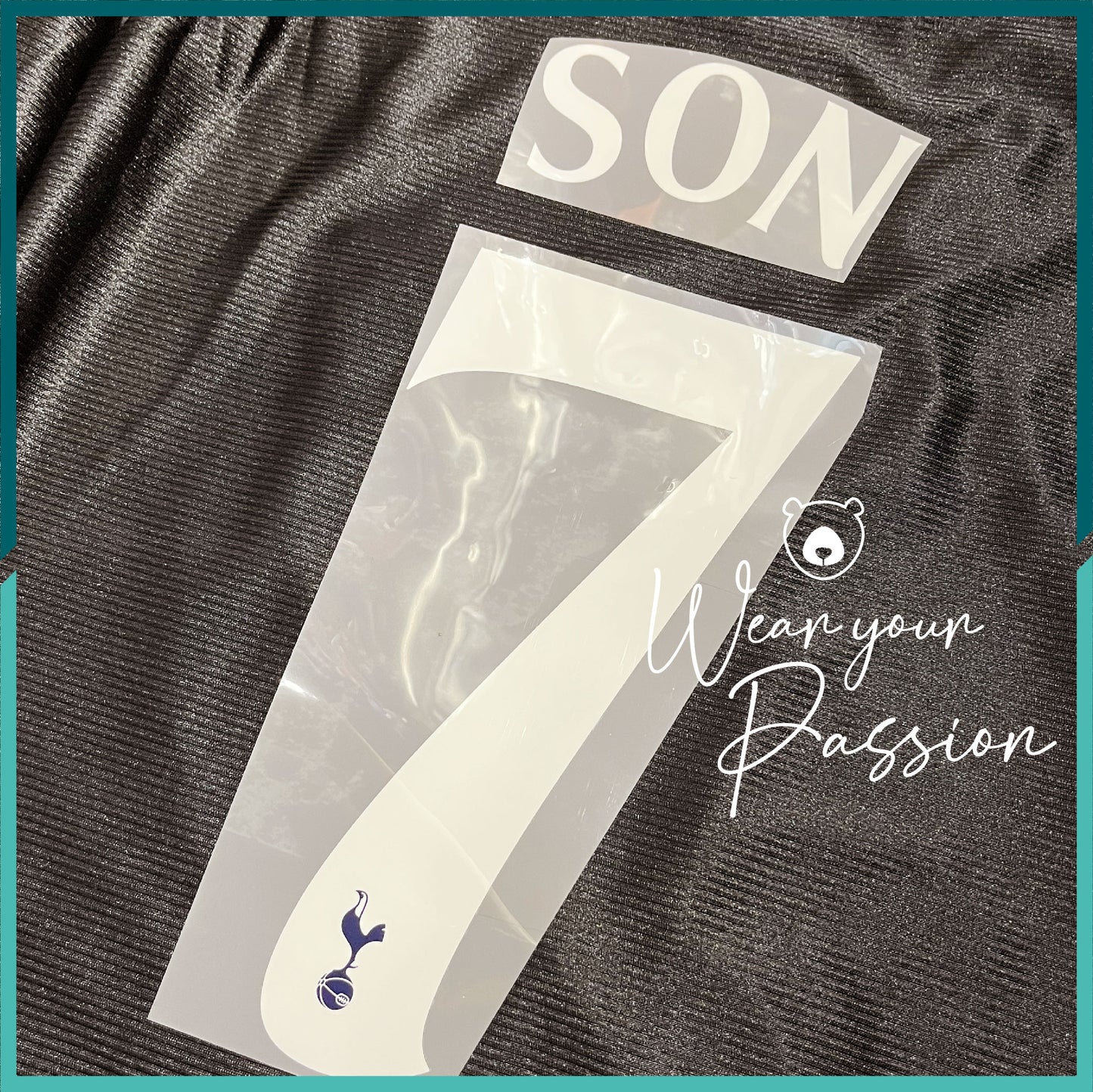 2015-23 Tottenham Hotspurs Cup Style Nameset #7 SON