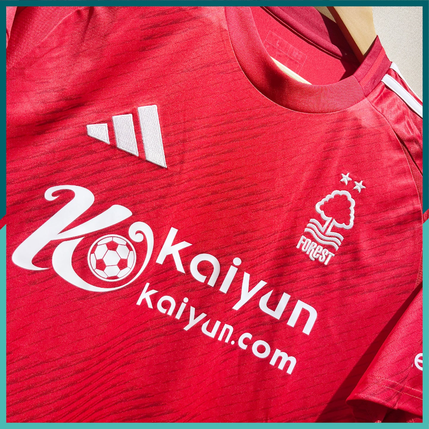 (Nameset Included) 2024-25 Nottingham Forest Home Jersey