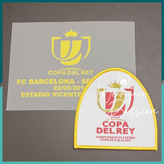 2016 Copa Del Rey Final Patch and MDT (Barcelona)