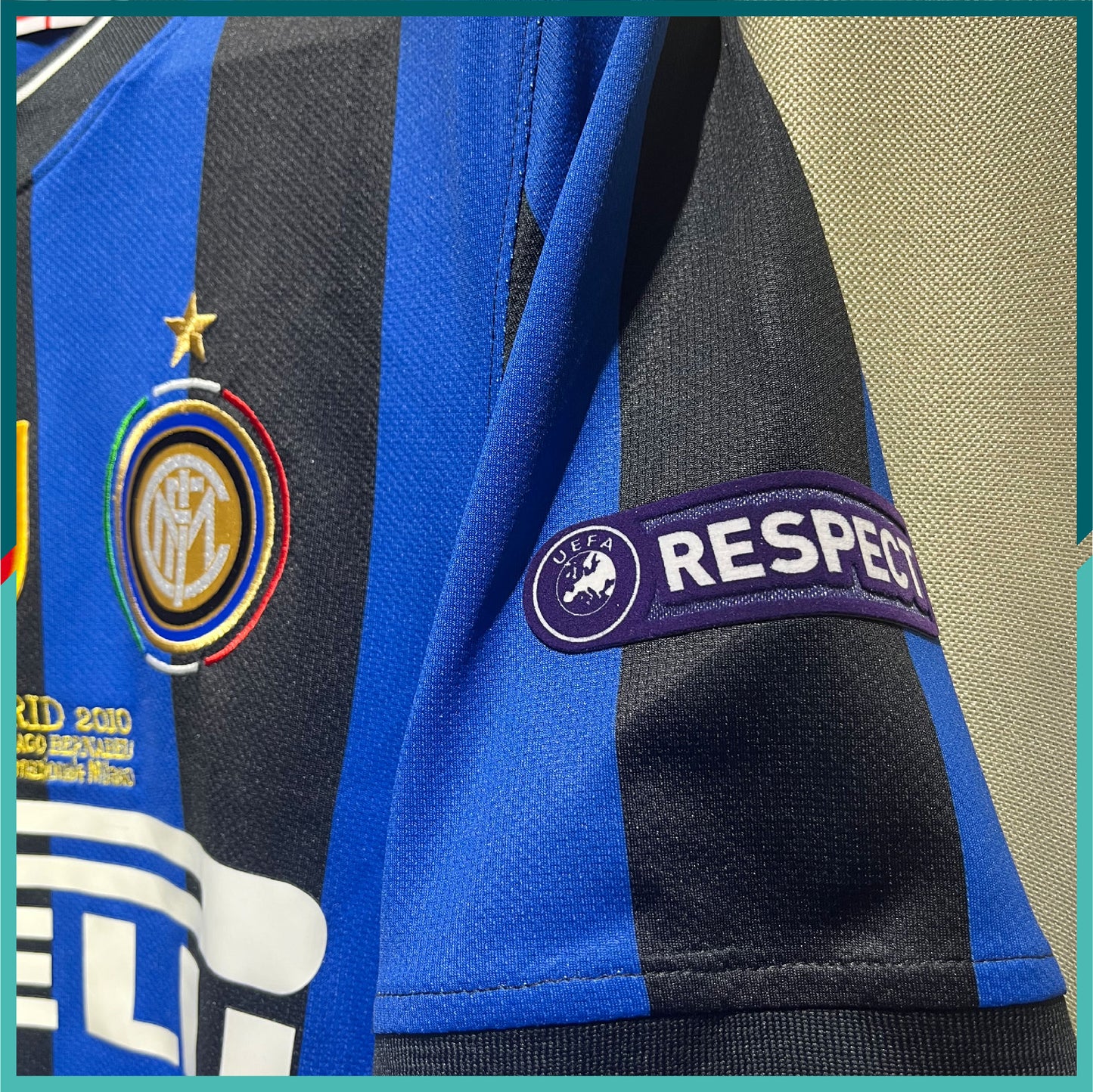 2009-10 FC Internazionale Home Jersey (UEFA Champions League Final Version)