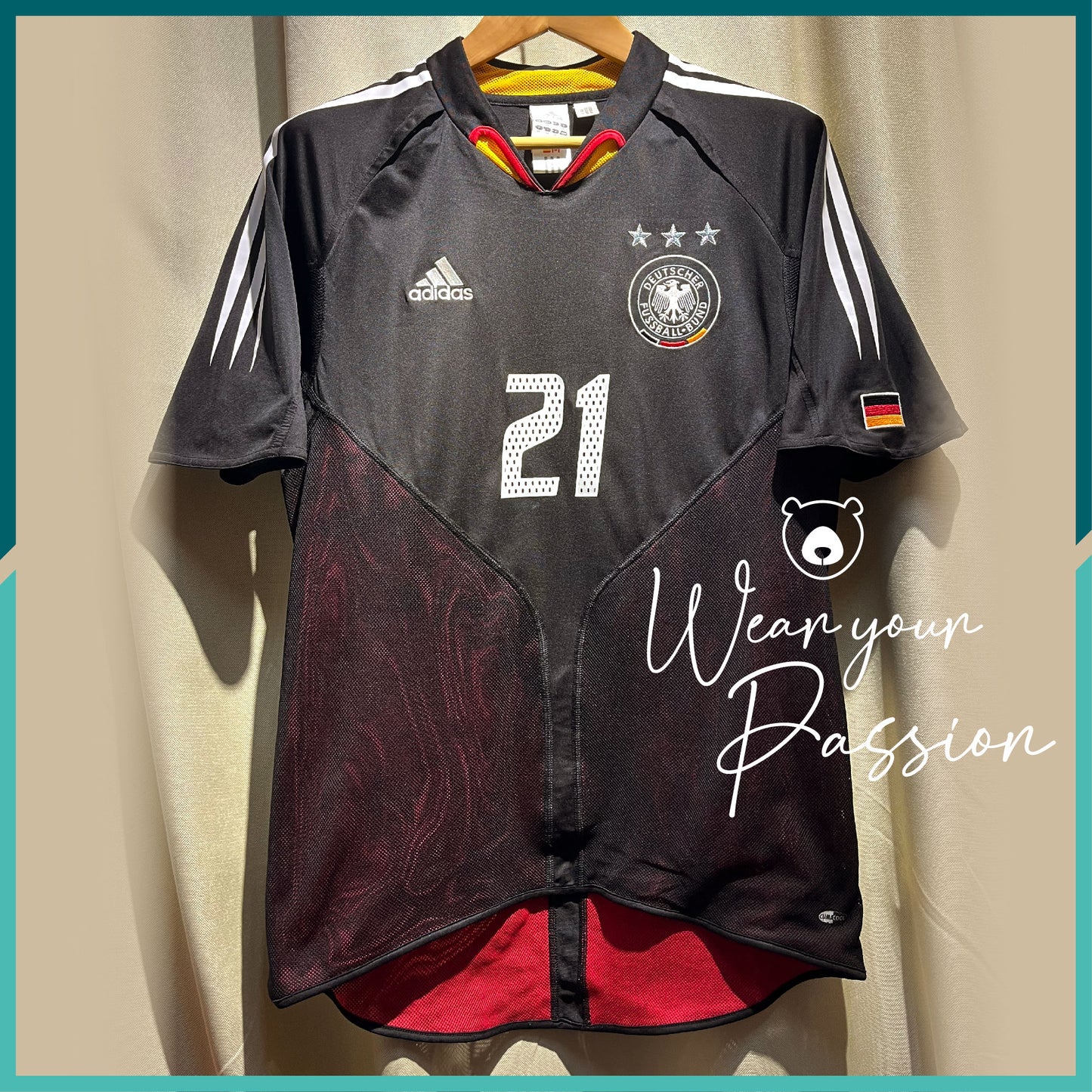 (Nameset Included) 2003-04 Germany Home Jersey