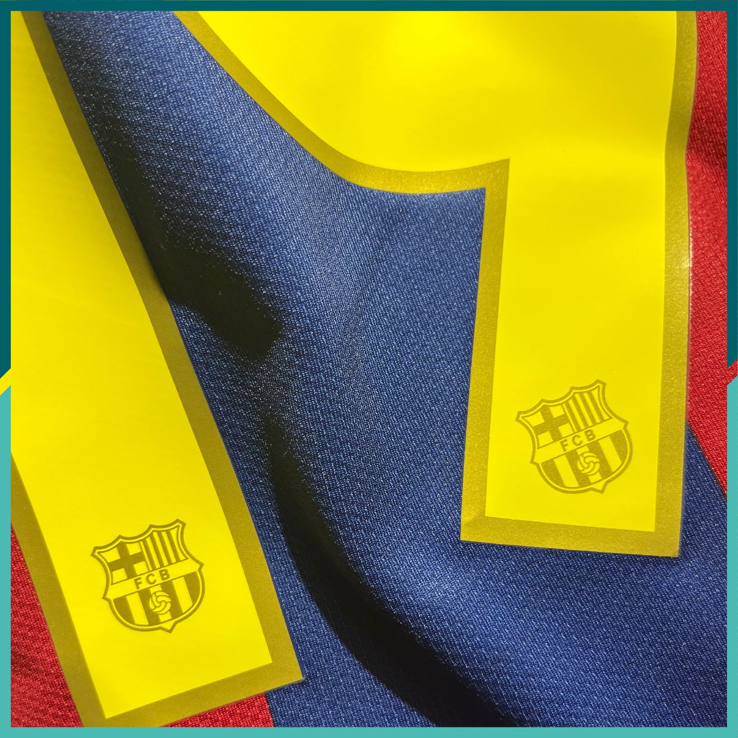 (Nameset Included) 2007-08 Barcelona Home Jersey