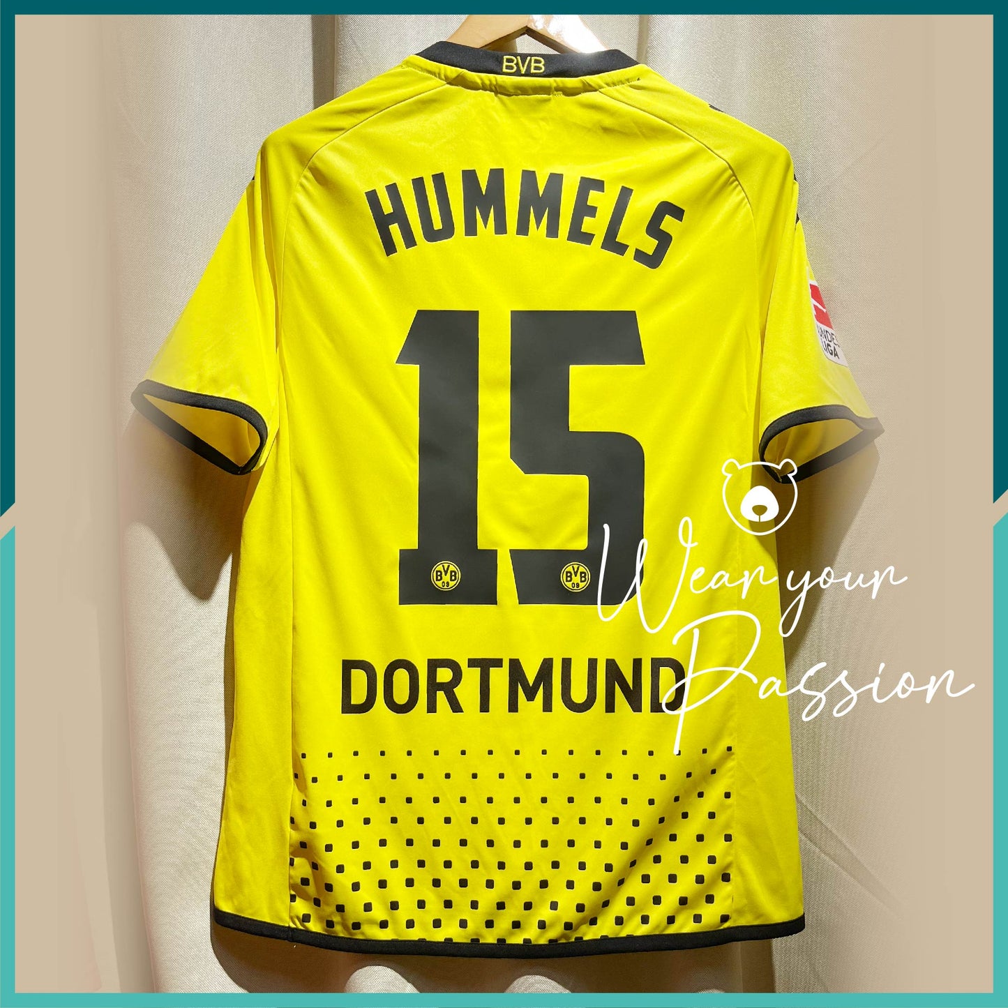 [Nameset & Patches Included] 2011-12 Dortmund Home Jersey