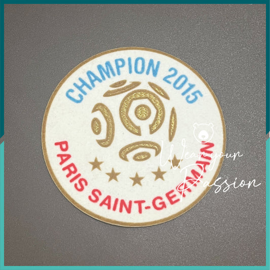 2015-16 Ligue 1 Champion Patch (Paris Saint Germain)
