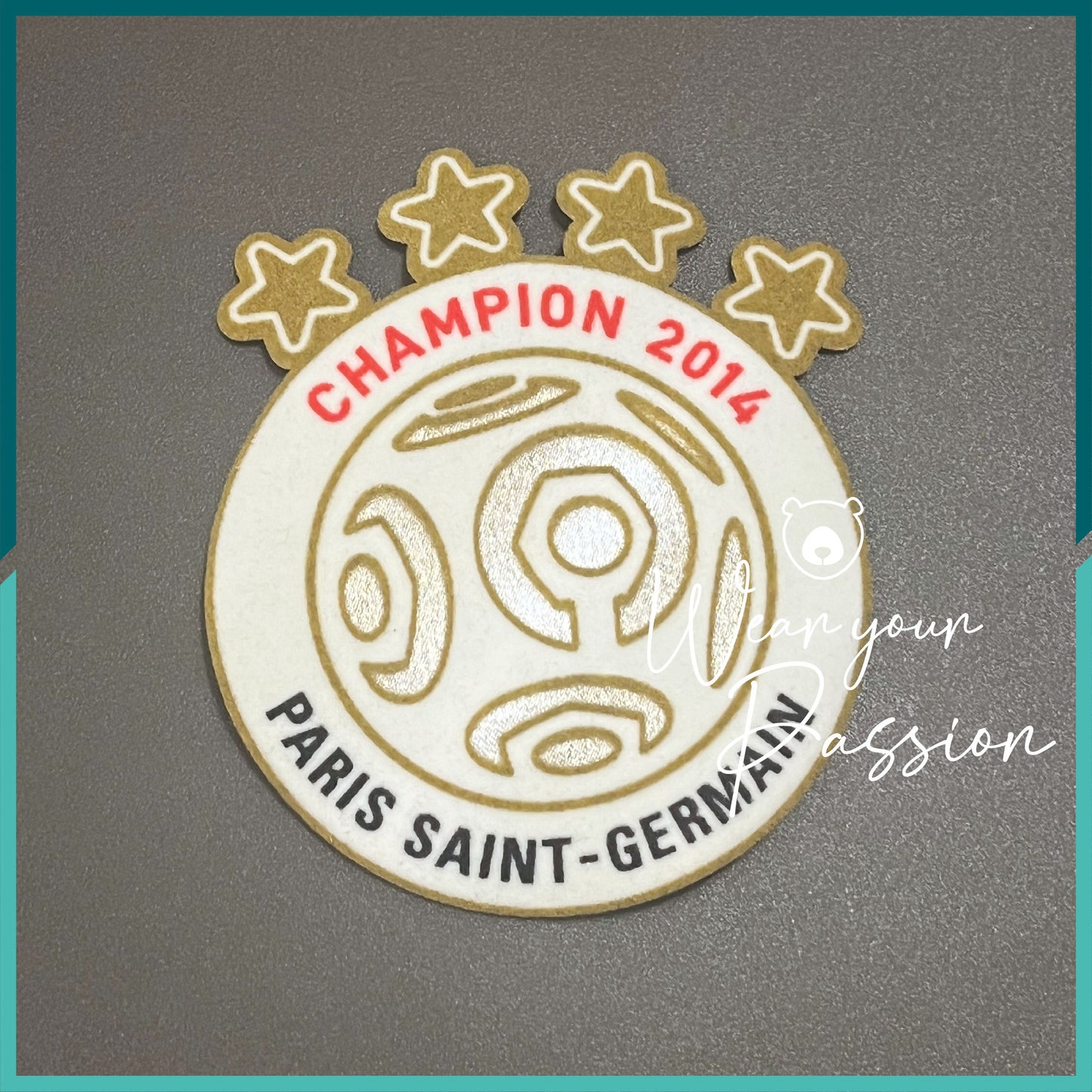 2014-15 Ligue 1 Champion Patch (Paris Saint Germain)