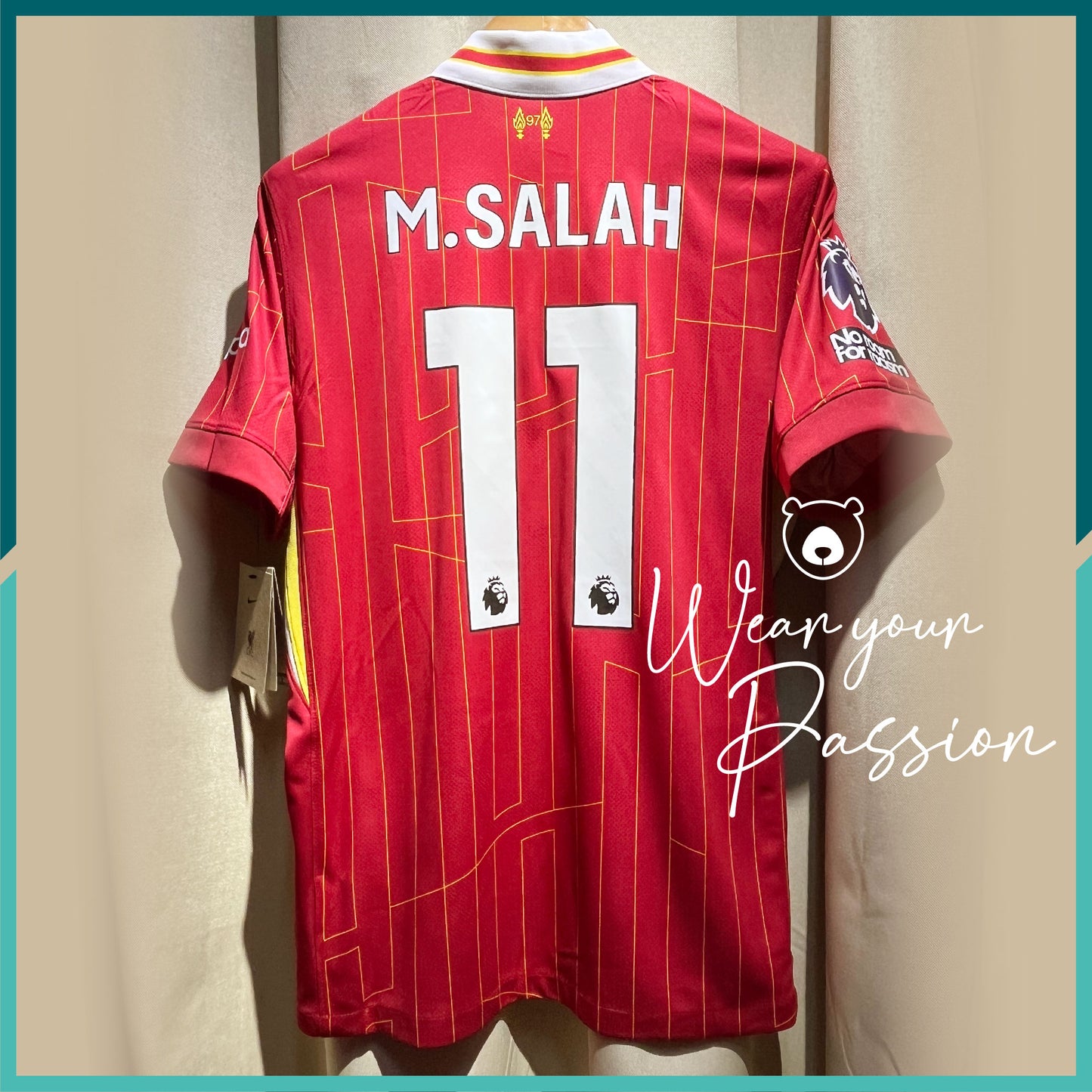 (Nameset & Patches Included) 2024-25 Liverpool Home Jersey 