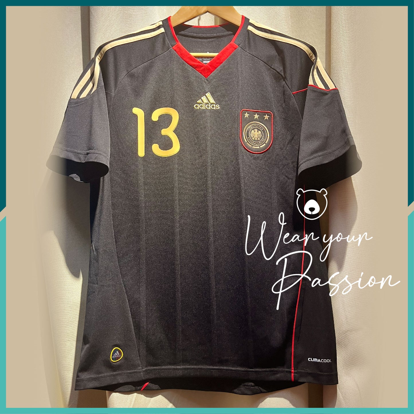 (Nameset Included) 2010-11 Germany Away Jersey