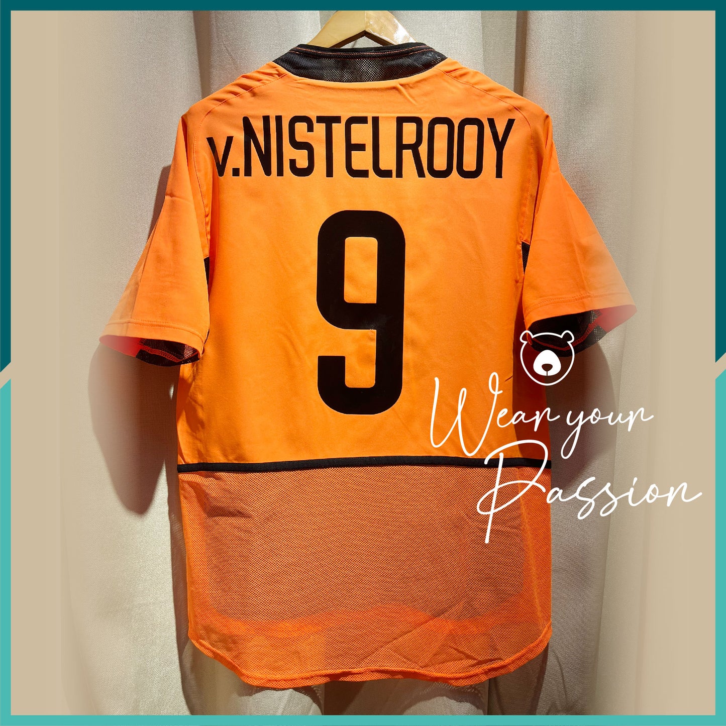 [Nameset & MDT Included] 2002-03 Authentic Netherlands Home Jersey