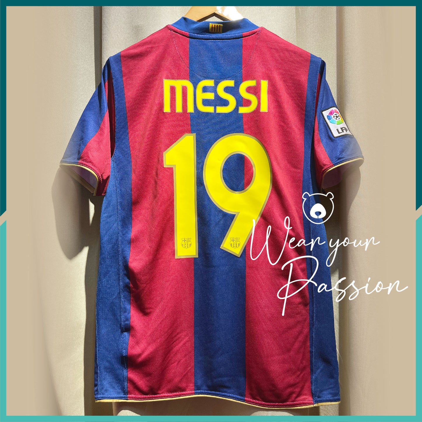 (Nameset Included) 2007-08 Barcelona Home Jersey