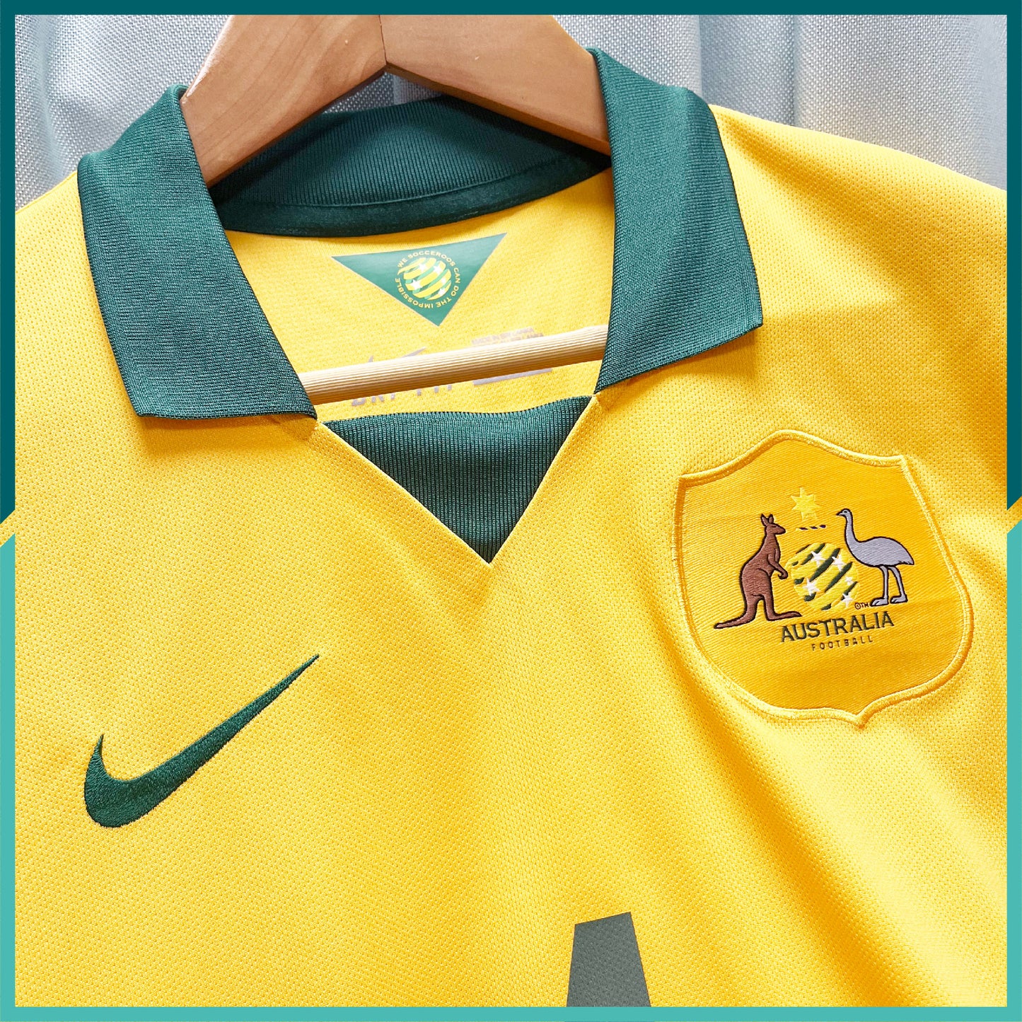 [連熨字] 2014-25 澳洲主場球衣