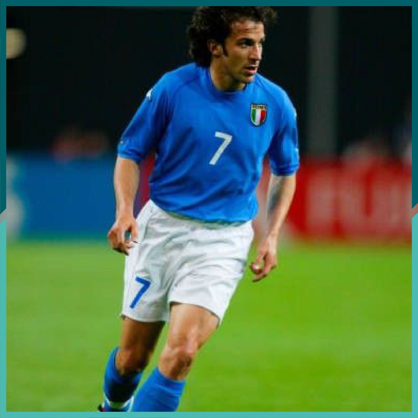 [Nameset Included] 2002 Italy Home Jersey