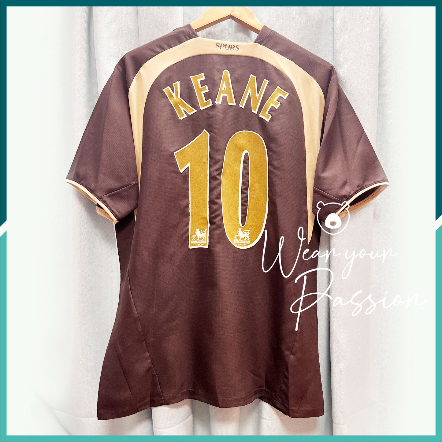 [連熨字、臂章] 2006-07 熱刺第二作客球衣