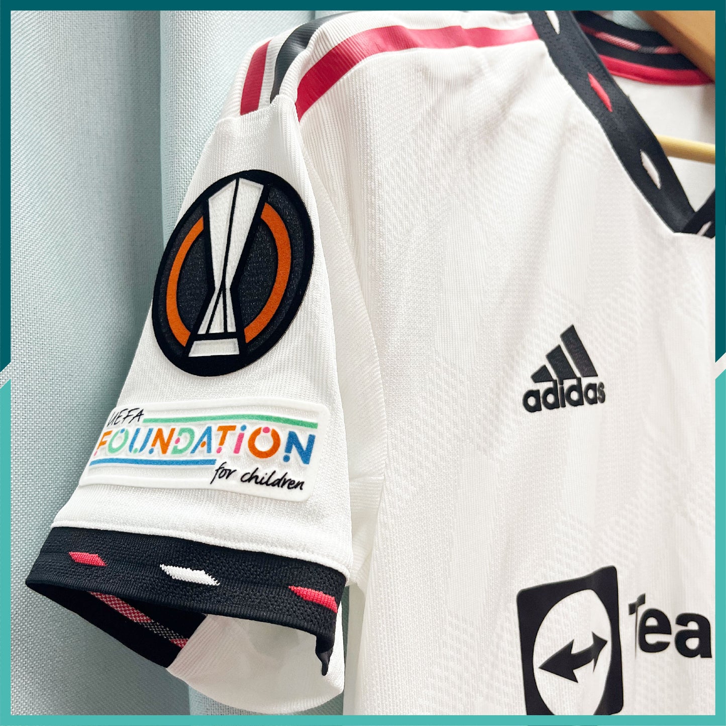 [連熨字、臂章] Player Issue 2022-23 曼聯第二作客球衣