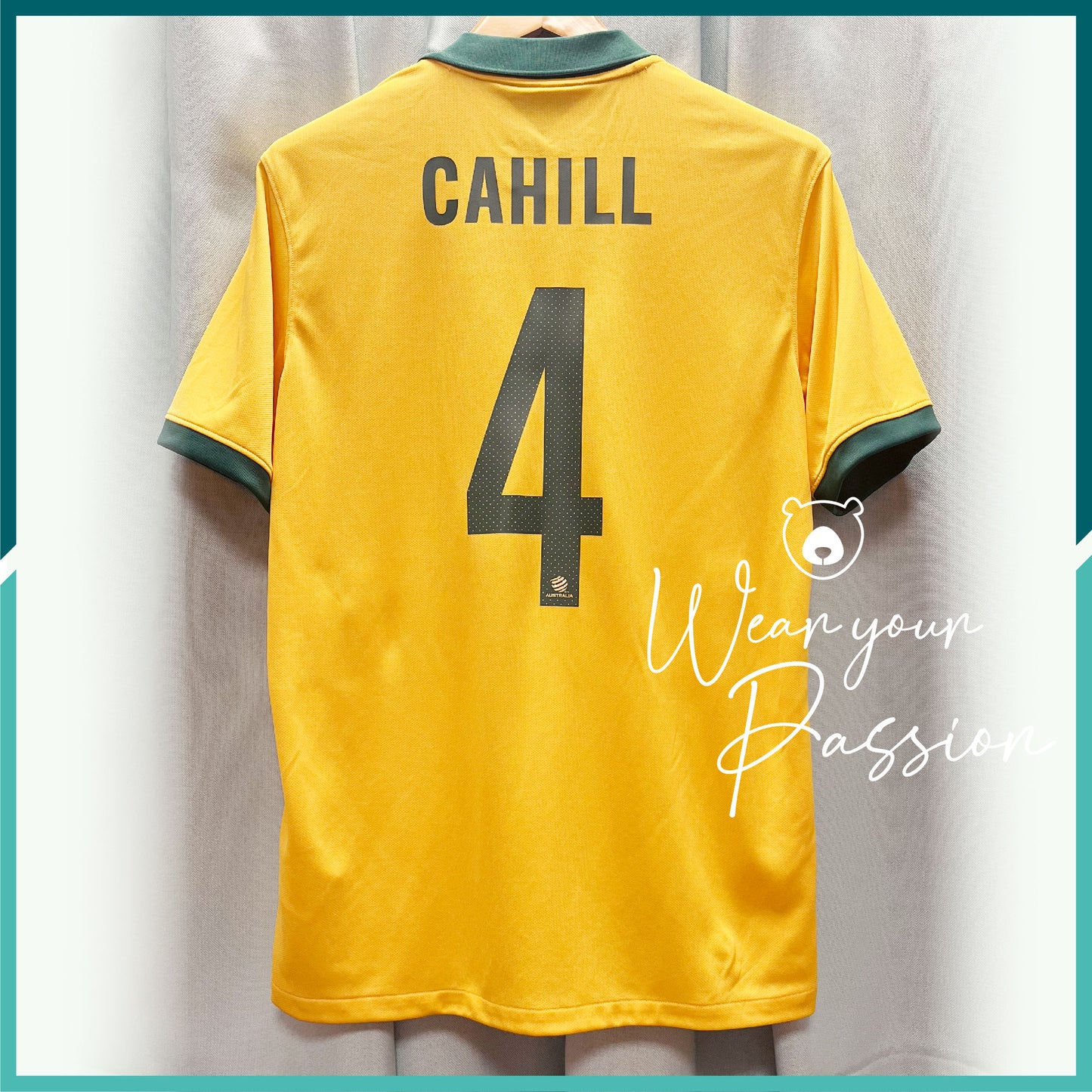 [連熨字] 2014-25 澳洲主場球衣