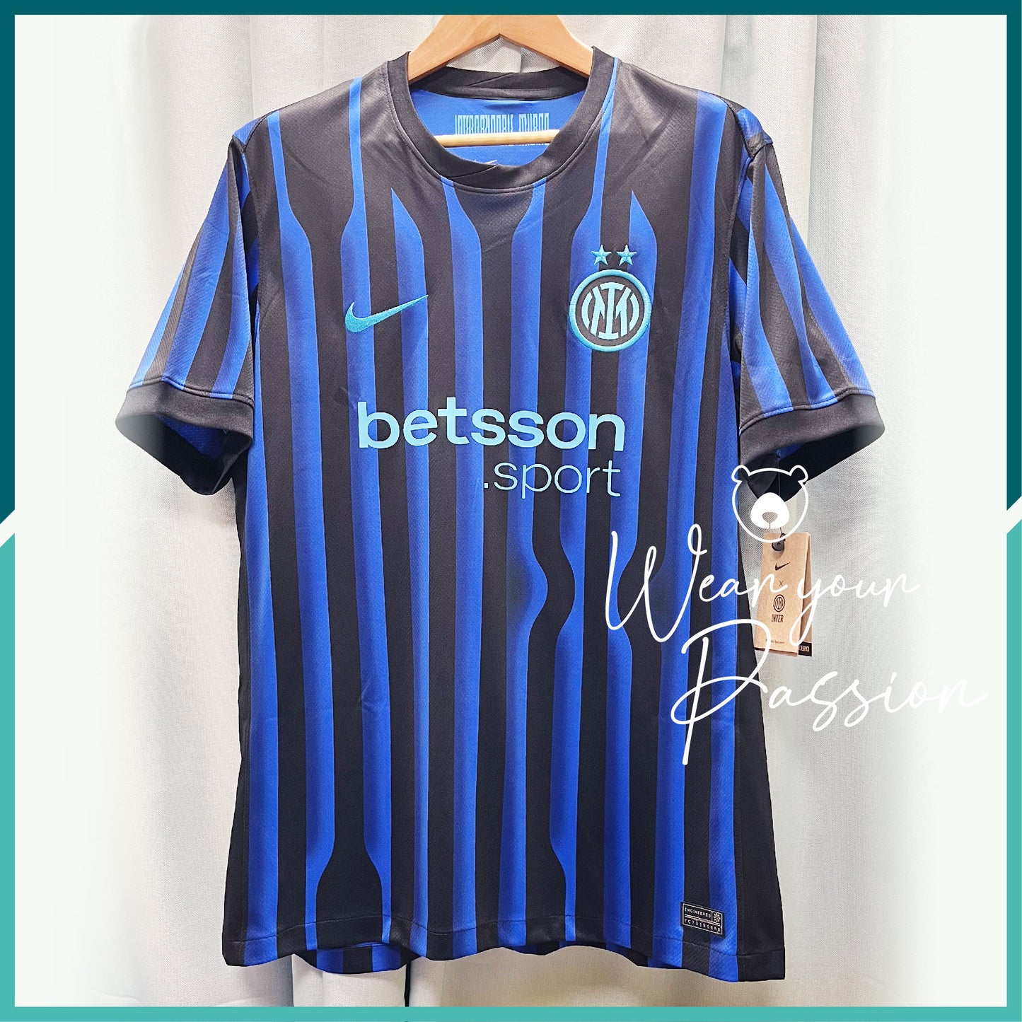 [連熨字、臂章] 2025-26 國際米蘭主場球衣