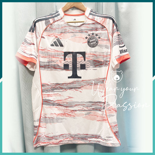 [Nameset & Patches Included] 2025-26 FC Bayern Away Jersey