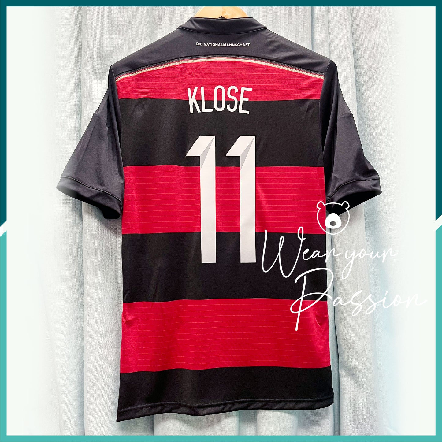 (Nameset Included) 2014 Germany Reissue Away Jersey