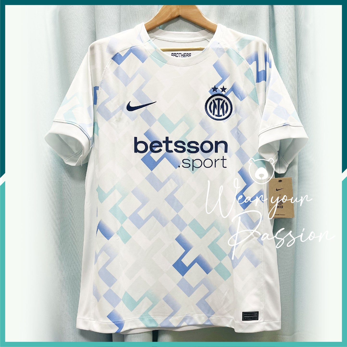 [連熨字、臂章] 2025-26 國際米蘭作客球衣