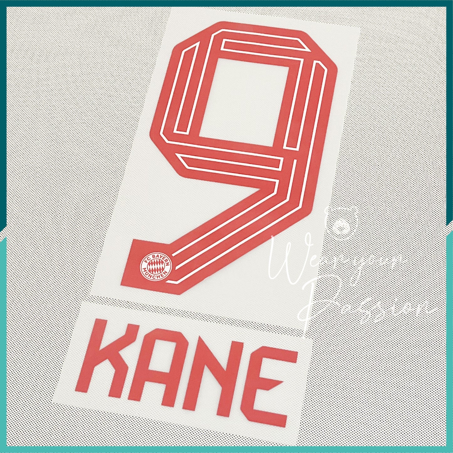 2023-24 拜仁慕尼黑主場熨字