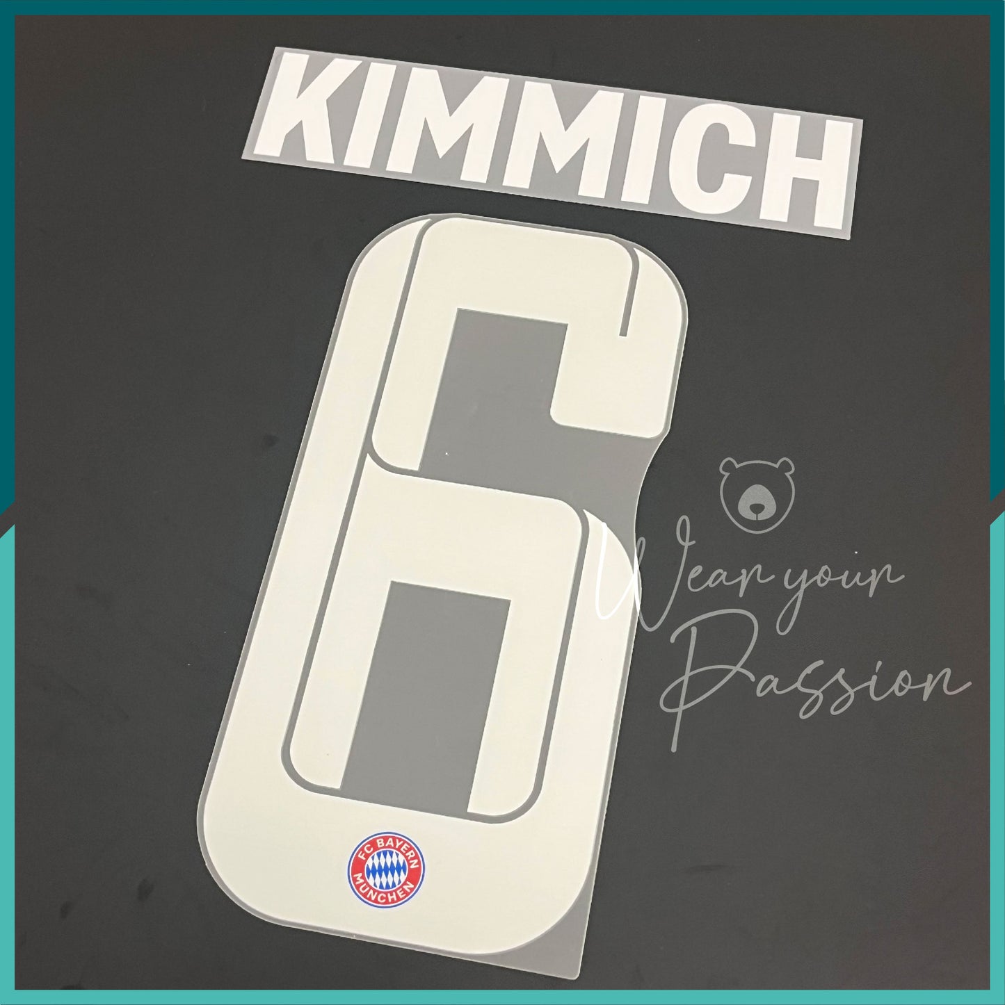 2021-23 拜仁慕尼黑主場熨字