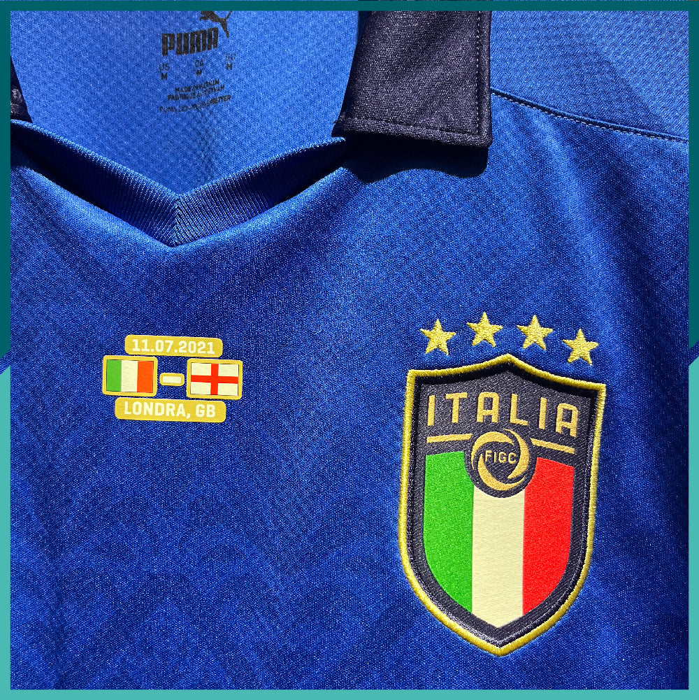 Football Kit Italy Euro 2021 Home Jersey European Champions Italia