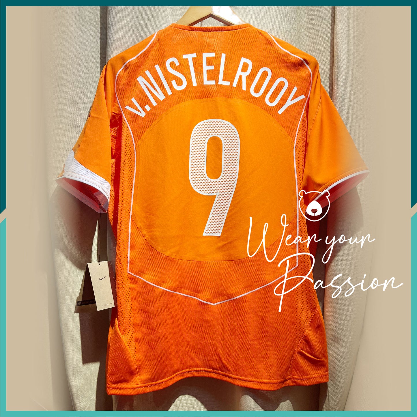 (Nameset Included) 2004-05 Netherlands Official Retro Home Jersey
