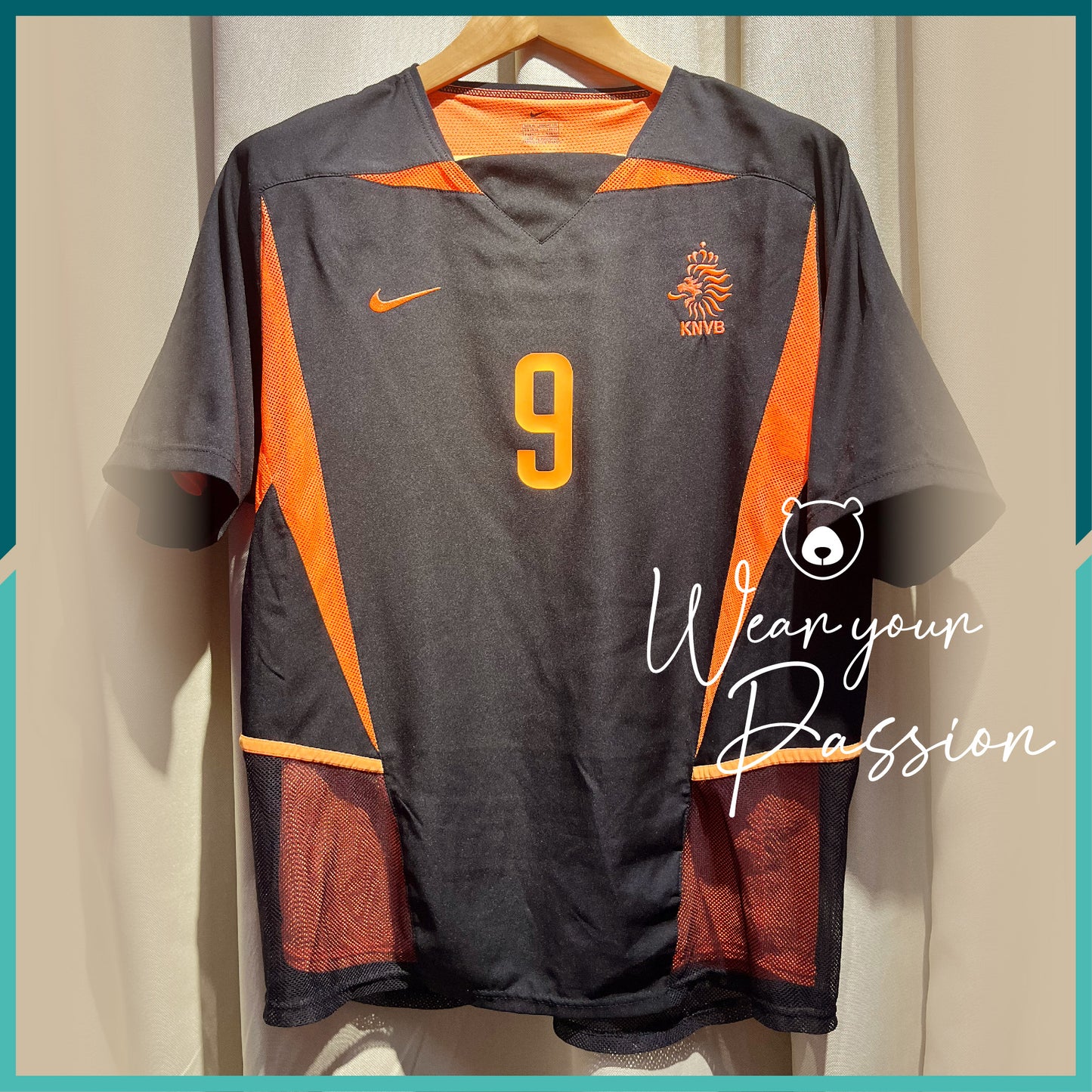 [Nameset Included] 2002-03 Authentic Netherlands Away Jersey