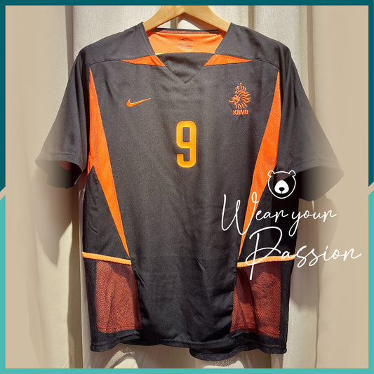 [Nameset Included] 2002-03 Authentic Netherlands Away Jersey