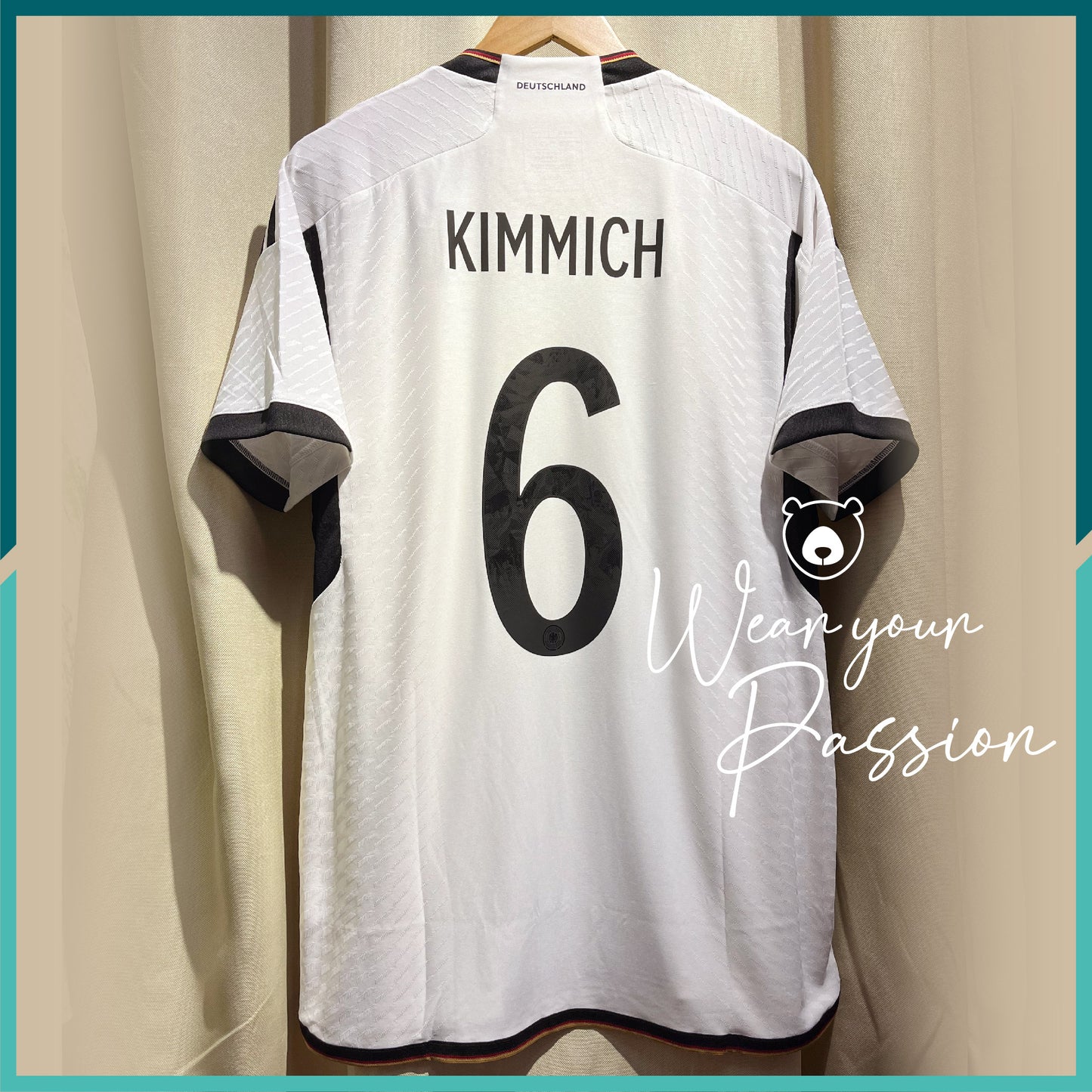 (Nameset Included) Authentic 2022-23 Germany Home Jersey