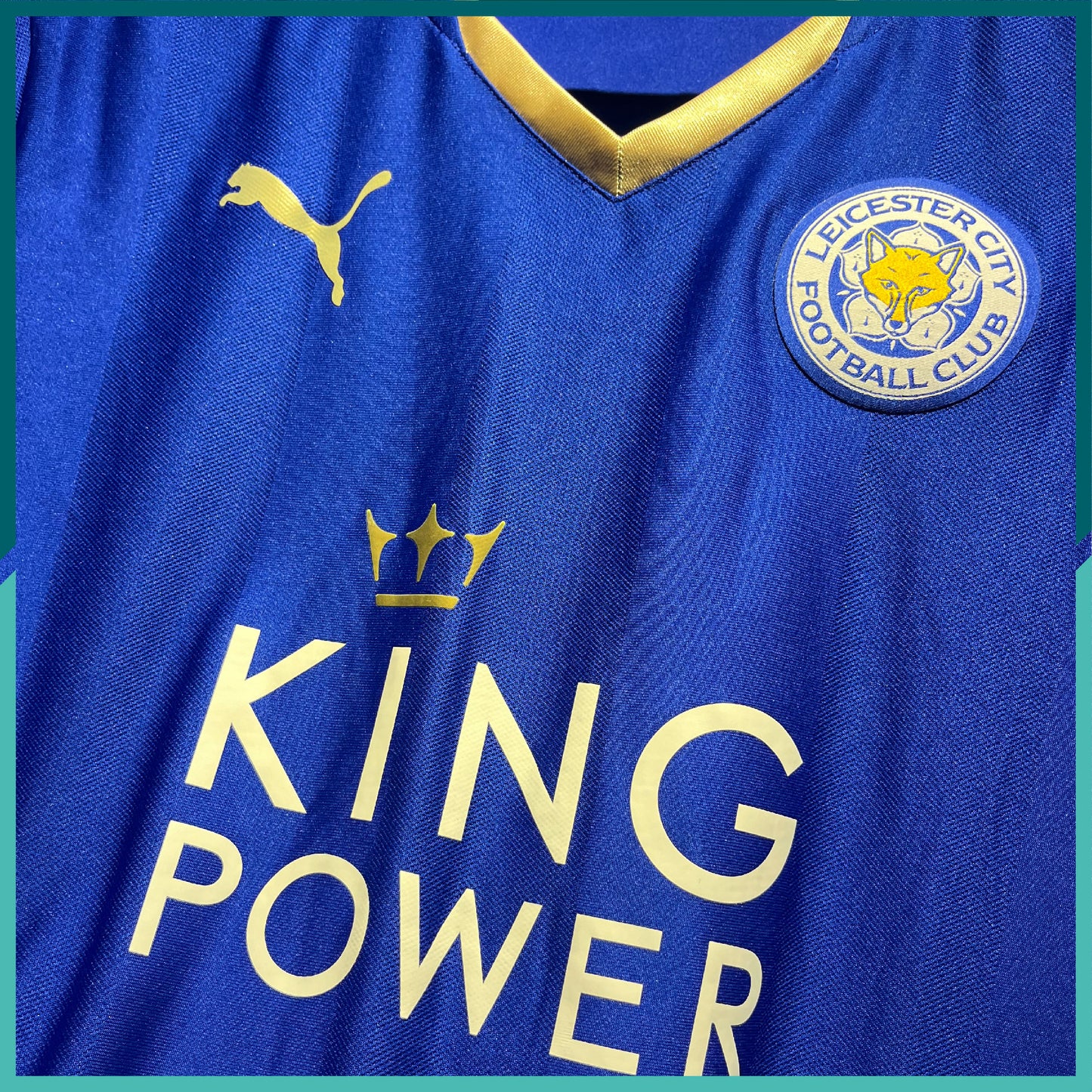 2015-16 Leicester City Home Jersey