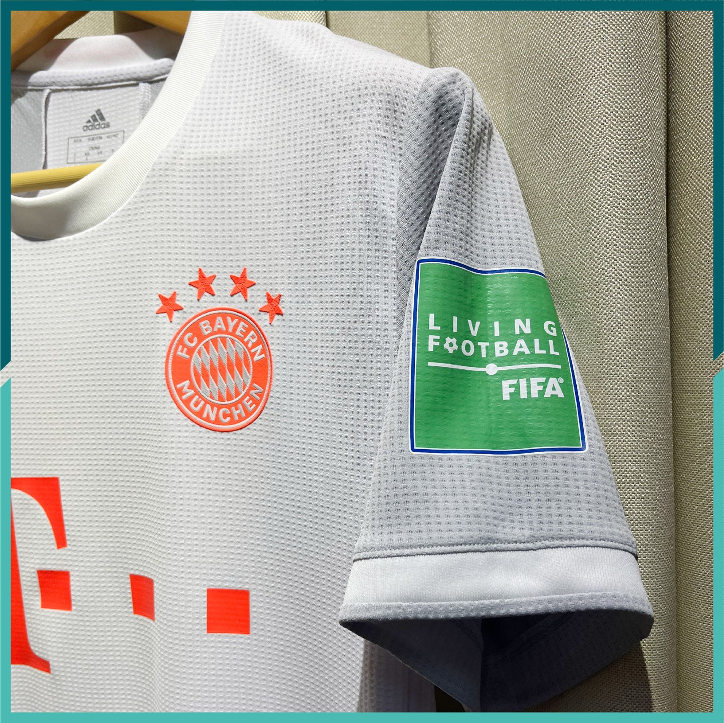 (Authentic) 2020-21 Bayern München Away Jersey (FIFA Club World Cup 2020 Version)