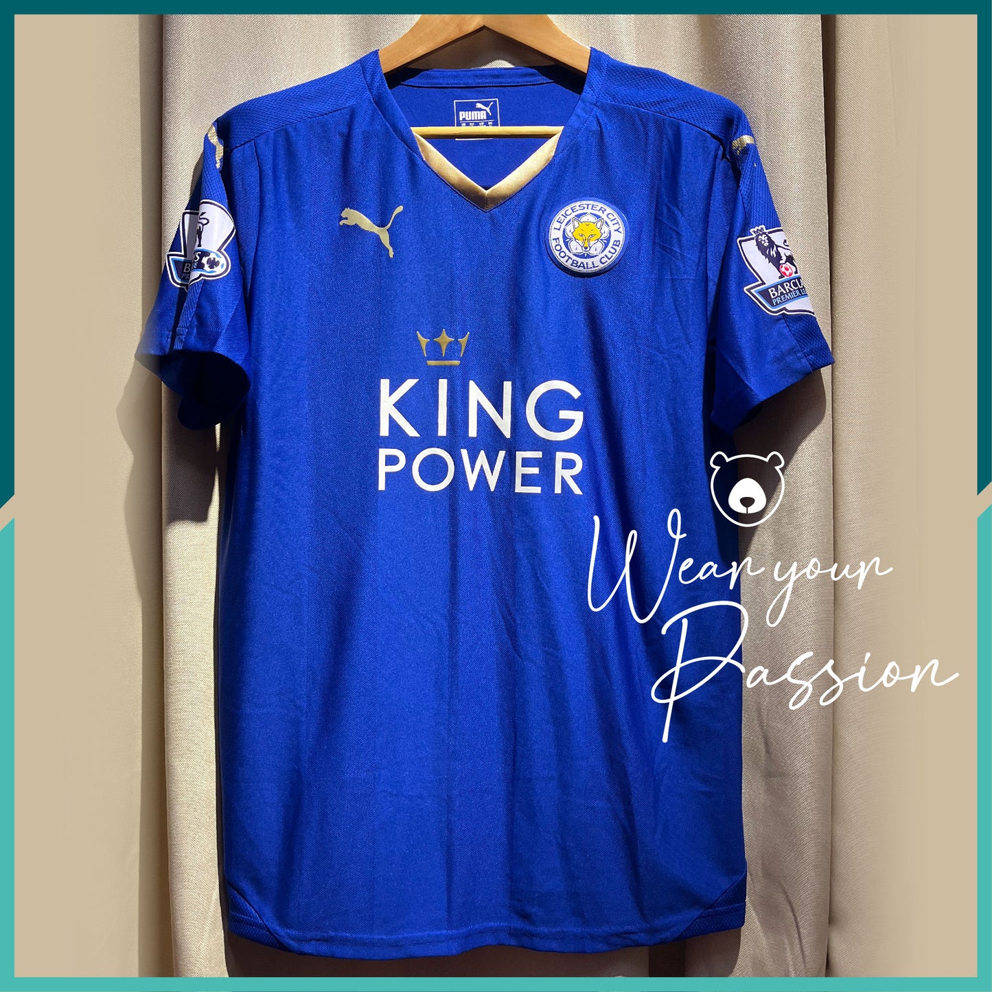 2015-16 Leicester City Home Jersey