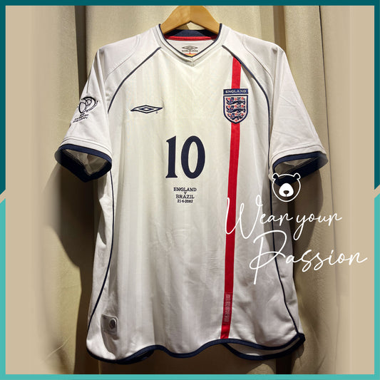 2002-03 England Home Jersey