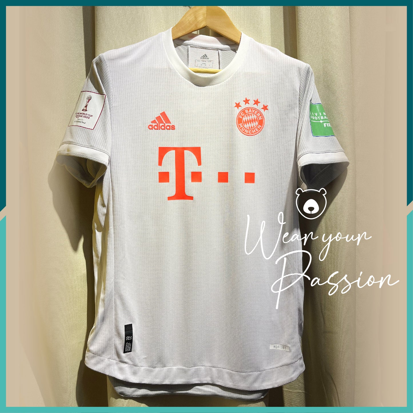 (Authentic) 2020-21 Bayern München Away Jersey (FIFA Club World Cup 2020 Version)