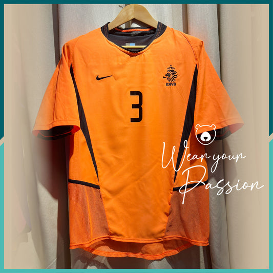 [Nameset Included] 2002-03 Authentic Netherlands Home Jersey