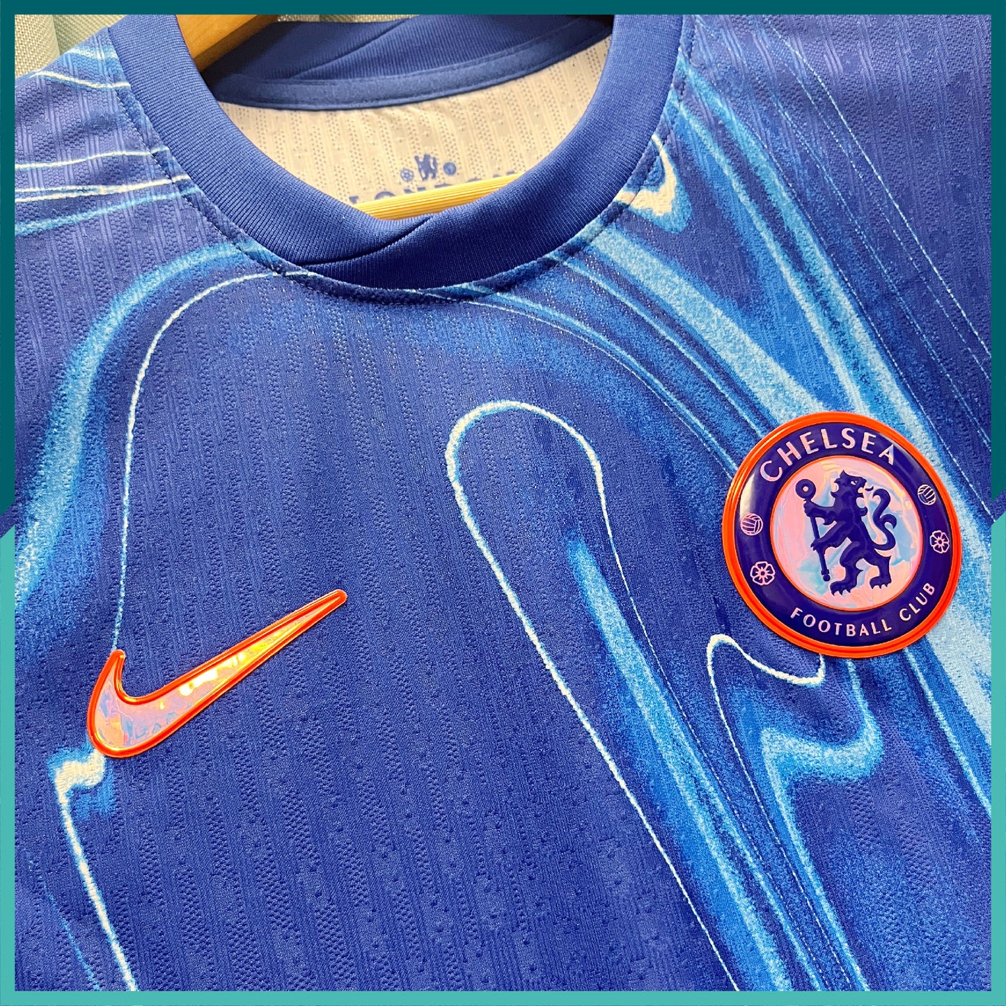 [連熨字、臂章] 球員版 2024-25 車路士主場球衣