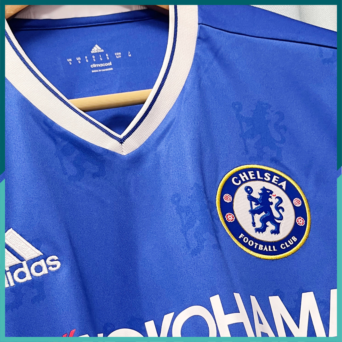 (Nameset Included) 2016-17 Chelsea Home Jersey