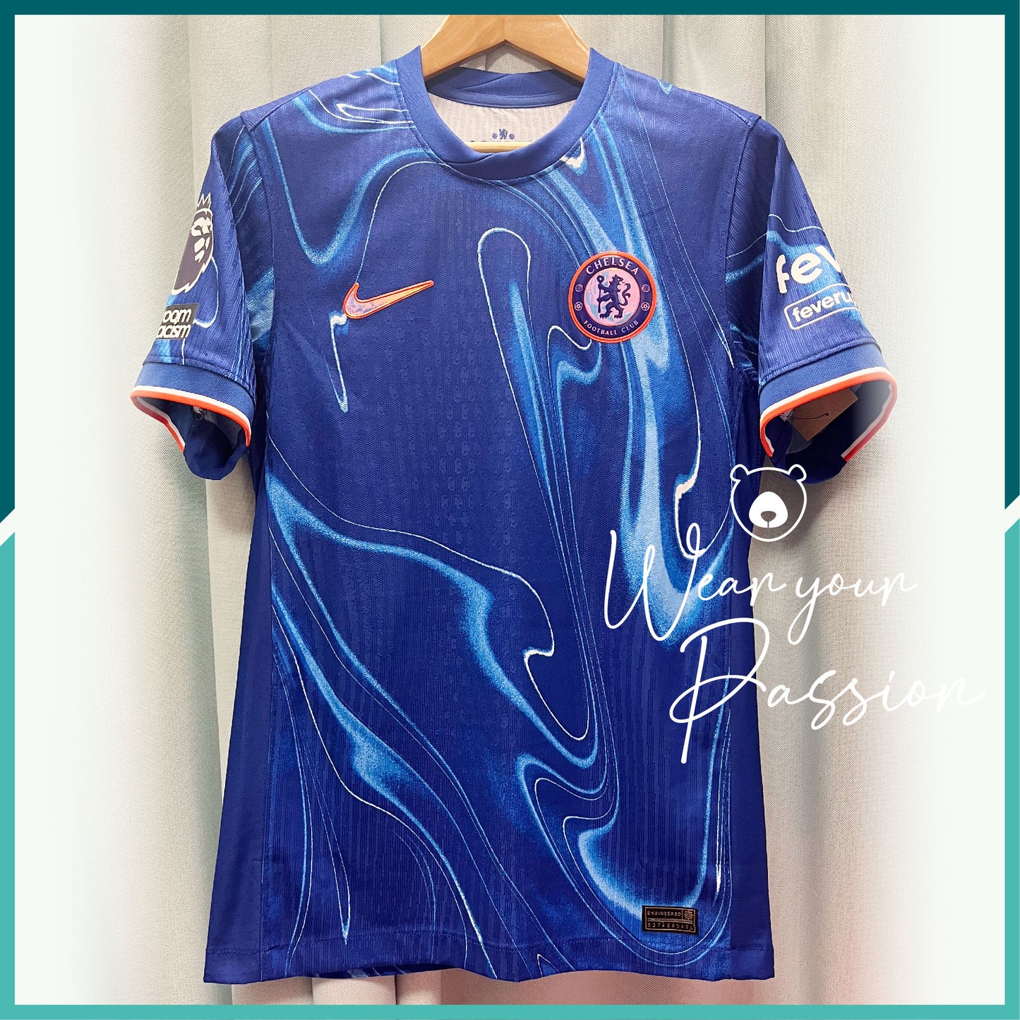 [連熨字、臂章] 球員版 2024-25 車路士主場球衣