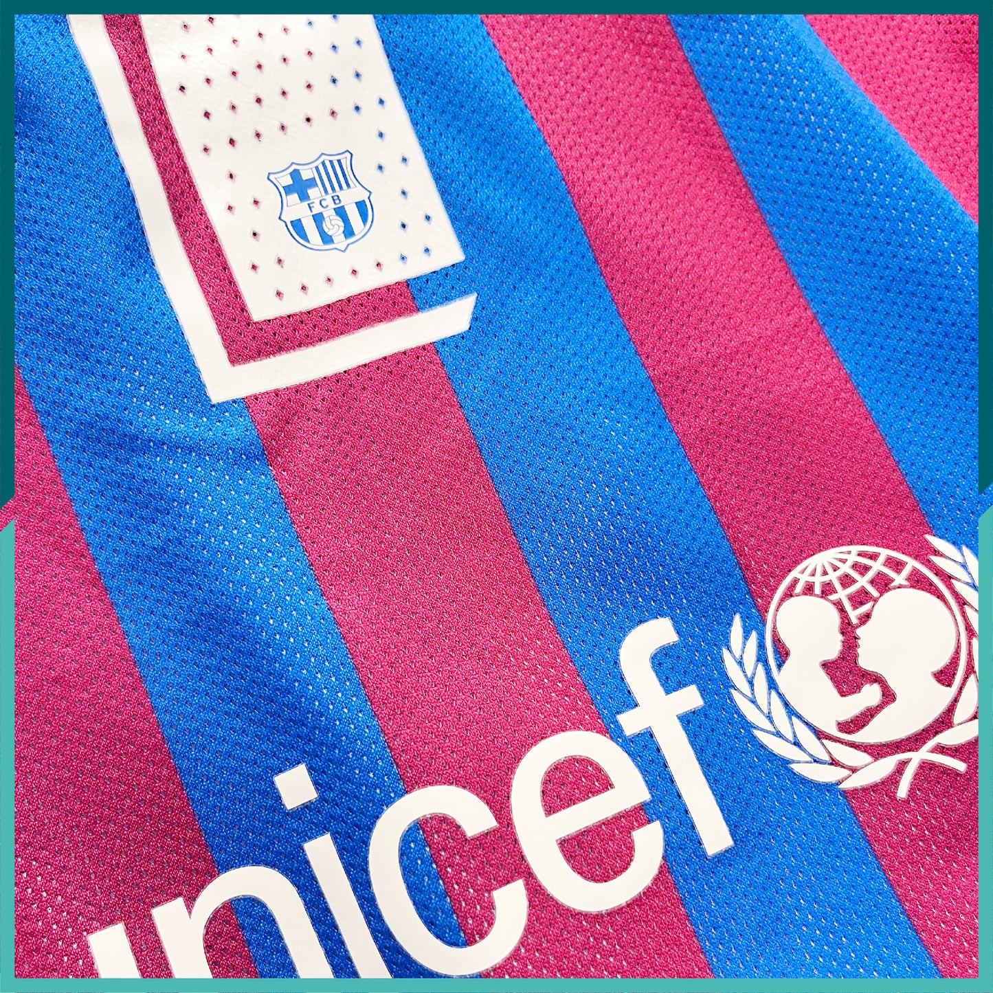 [連熨字] Player Issue 2021-22 巴塞隆拿主場球衣