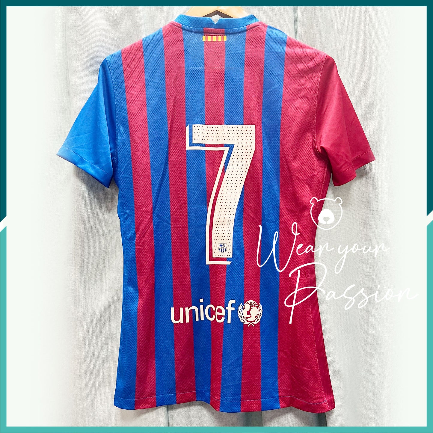 [連熨字] Player Issue 2021-22 巴塞隆拿主場球衣